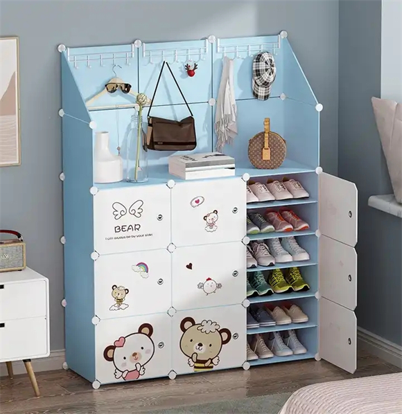 plastic shoe rack